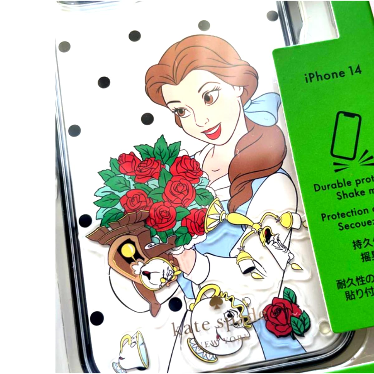 kate spade ケイトスペード ディズニーマリー コラボ折り財布 極美品
